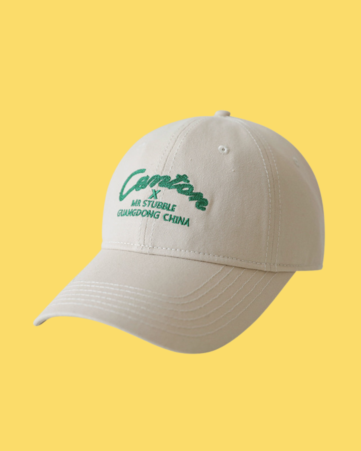 Canton Letter Cotton Baseball Cap