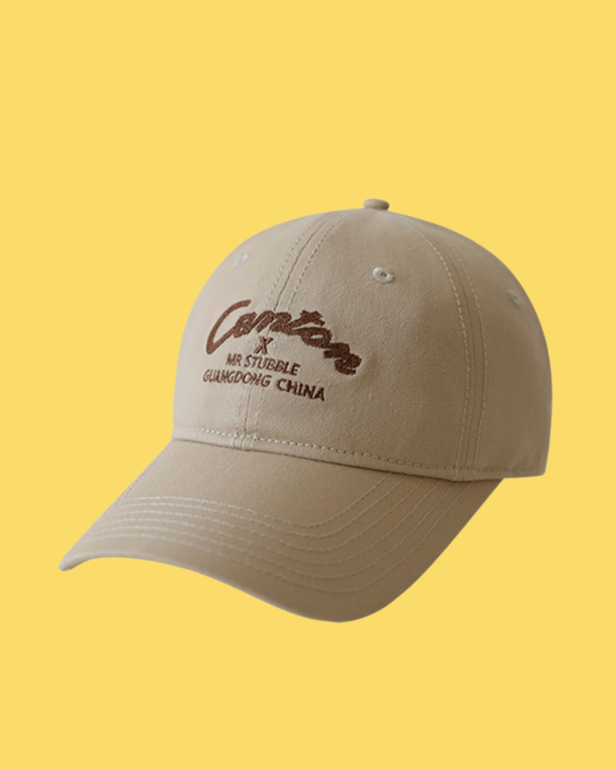 Canton Letter Cotton Baseball Cap