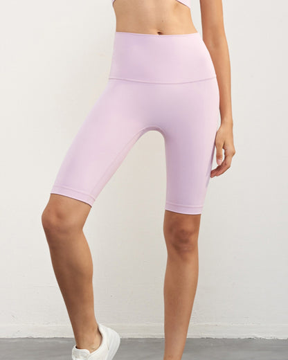 Seamless High-Rise Short 8'', Pink Collection