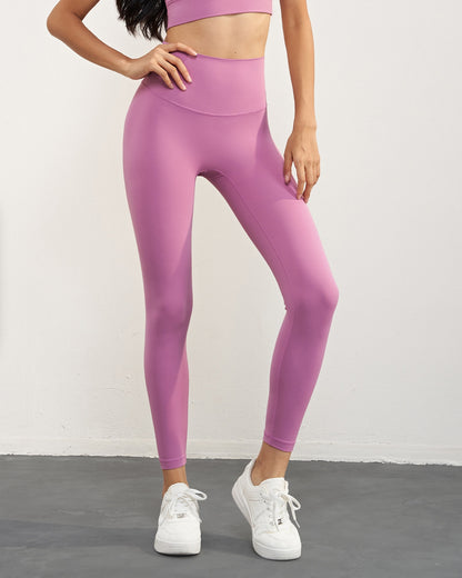 Seamless High-Rise 7/8 Length Leggings, Inseam 25'', Red Pink Collection