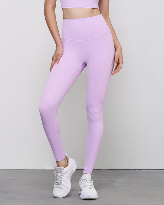 Seamless High-Rise 7/8 Length Leggings, Inseam 25'', Purple Collection