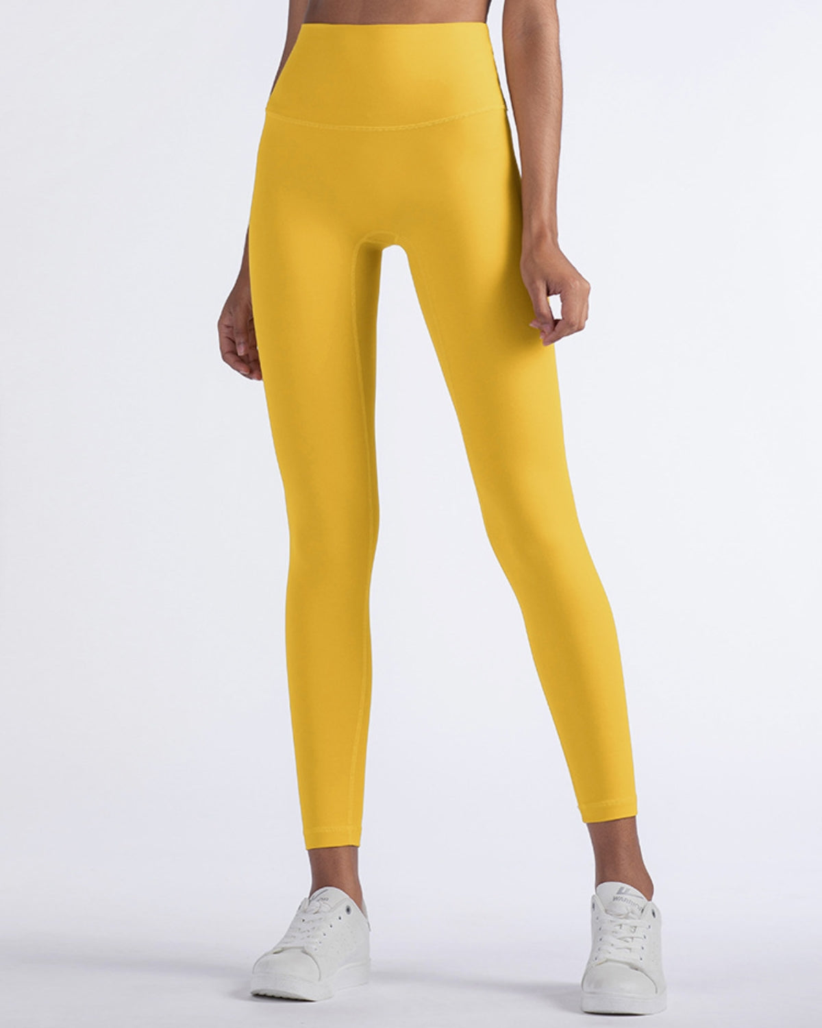 Seamless High-Rise 7/8 Length Leggings, Inseam 25'',  Green Yellow Collection