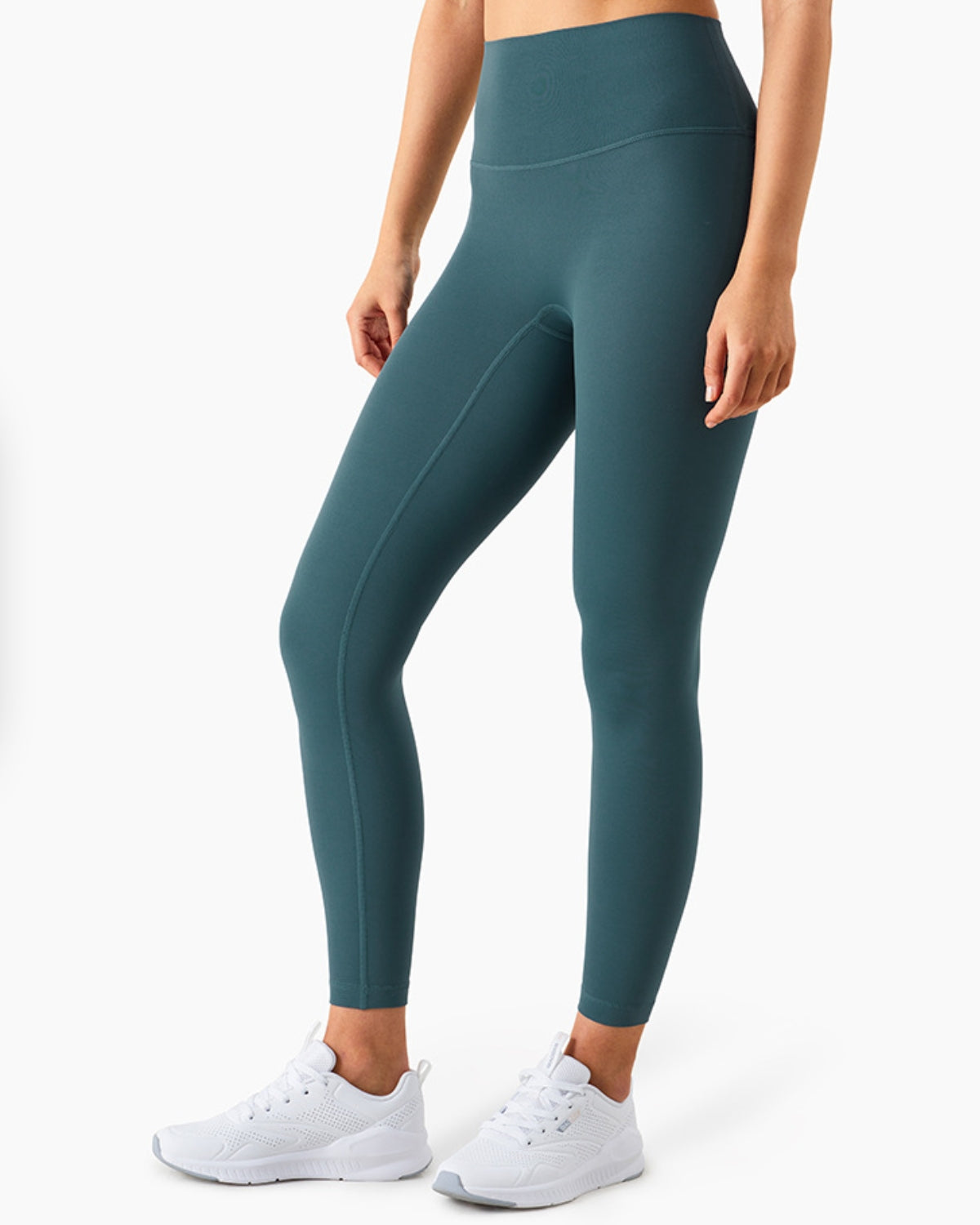 Seamless High-Rise 7/8 Length Leggings, Inseam 25'',  Green Yellow Collection