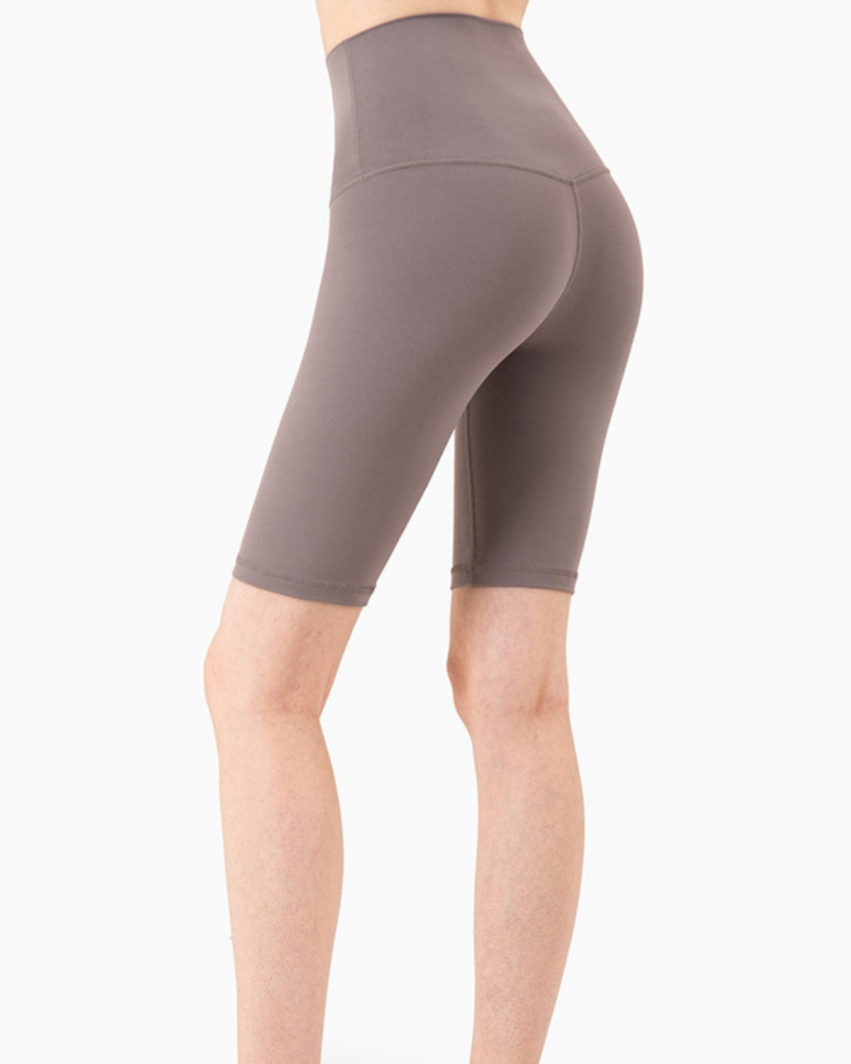 Seamless High-Rise Short 8'', Brown Collection