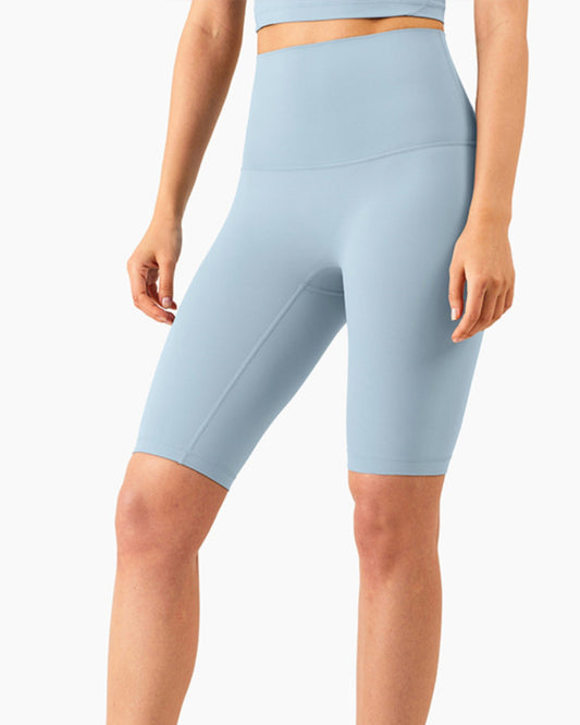 Seamless High-Rise Short 8'', Blue Collection