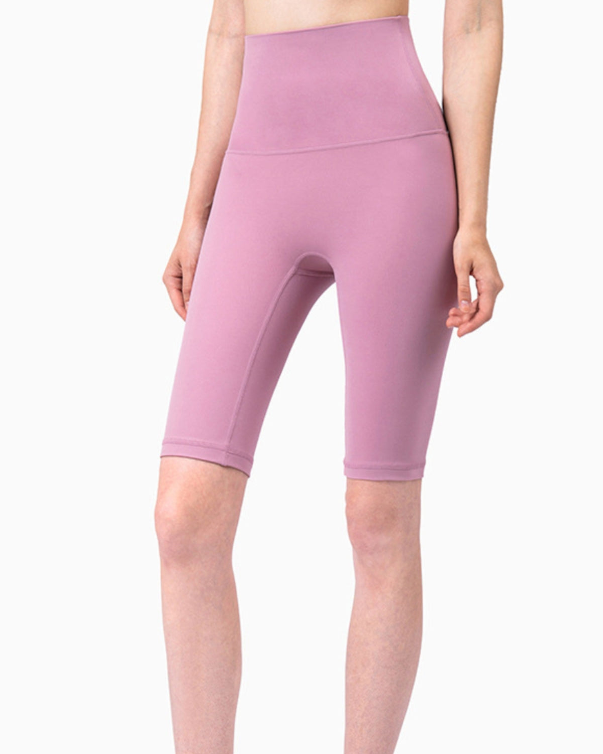 Seamless High-Rise Short 8'', Pink Collection